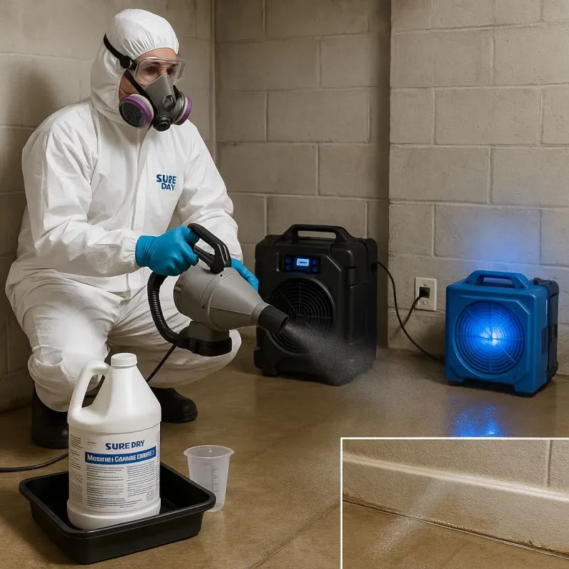 Sanitization and Odor Removal process in Bakerstown, PA