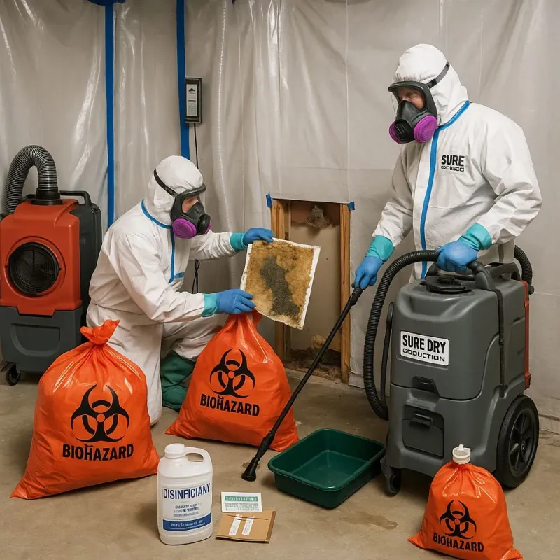 Contaminated Water Handling Protocols process in Bakerstown, PA