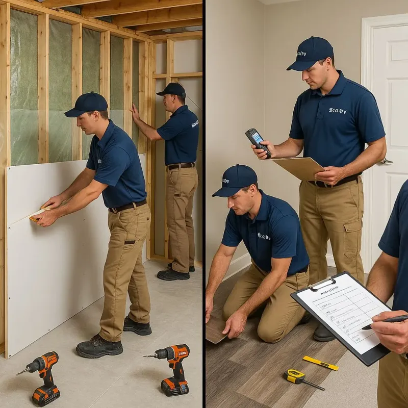Repairs and Reconstruction process in Bakerstown, PA